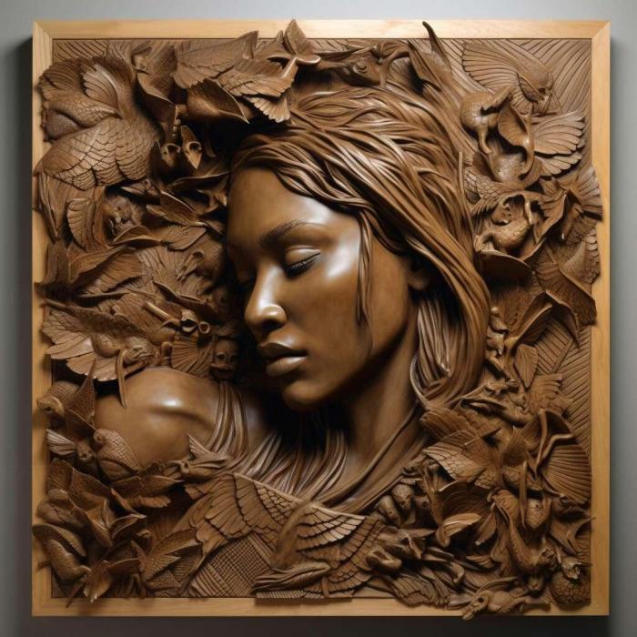 نموذج ثلاثي الأبعاد لآلة CNC 3D Art 